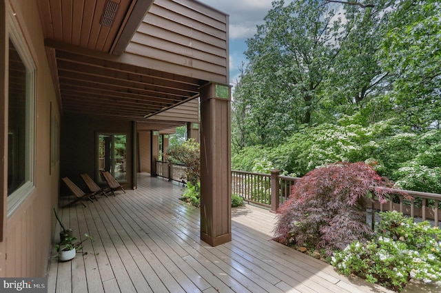 1023 Fairdell Dr, Hummelstown, PA 17036 - view of wooden terrace