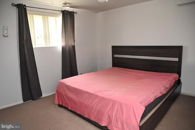 885 N York Rd Unit 12C, Warminster, PA 18974 - bedroom featuring baseboards, carpet flooring, and visible vents