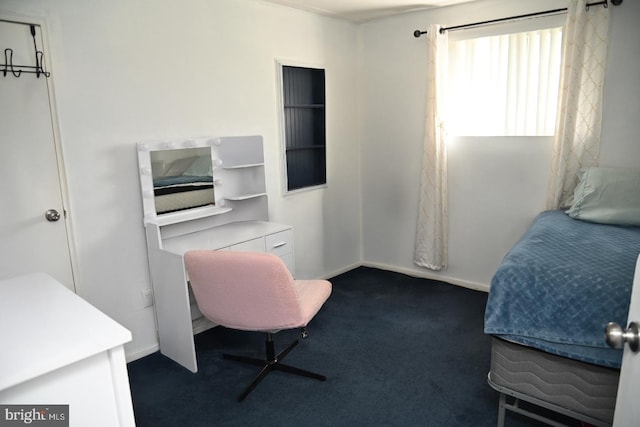 885 N York Rd Unit 12C, Warminster, PA 18974 - bedroom featuring dark colored carpet and baseboards