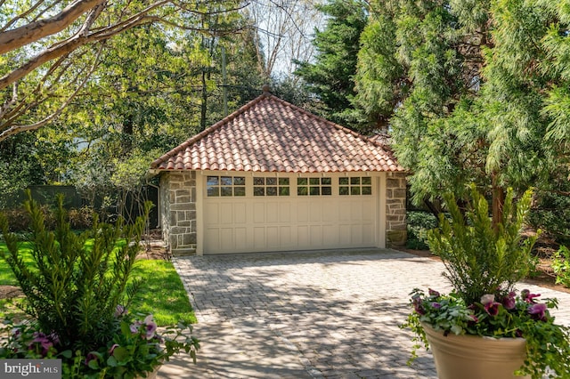 3712 Bradley Ln, Chevy Chase, MD 20815 - view of detached garage