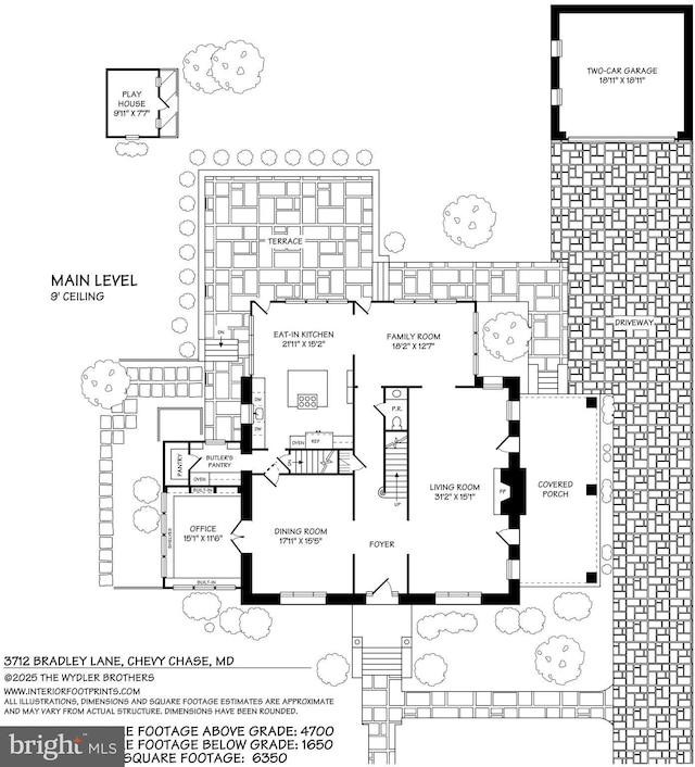 3712 Bradley Ln, Chevy Chase, MD 20815 - room layout