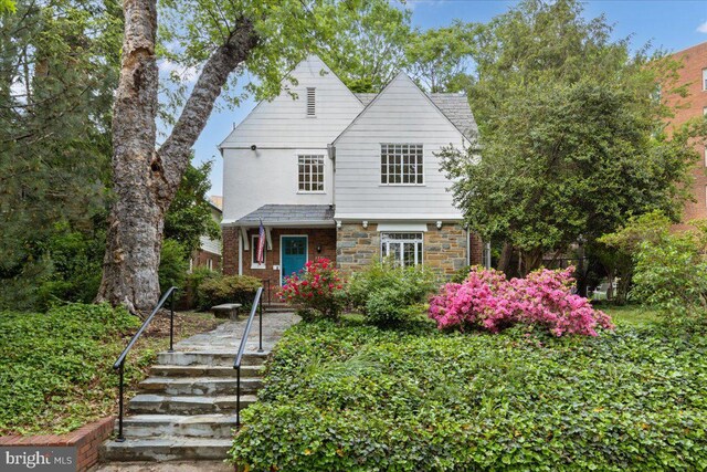3721 Massachusetts Ave NW, Washington, DC 20016 - view of front of home featuring stone siding