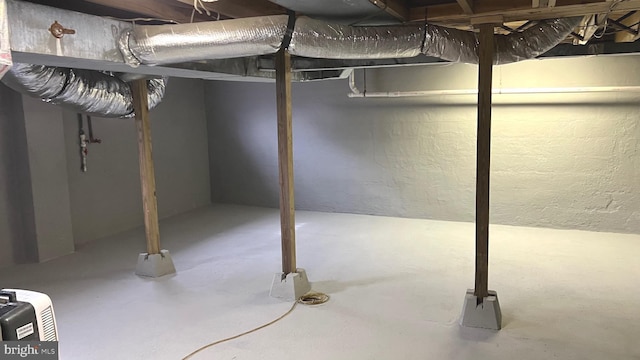 710 Roger St, Salisbury, MD 21804 - view of unfinished basement