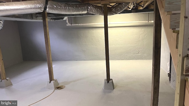 710 Roger St, Salisbury, MD 21804 - view of unfinished below grade area