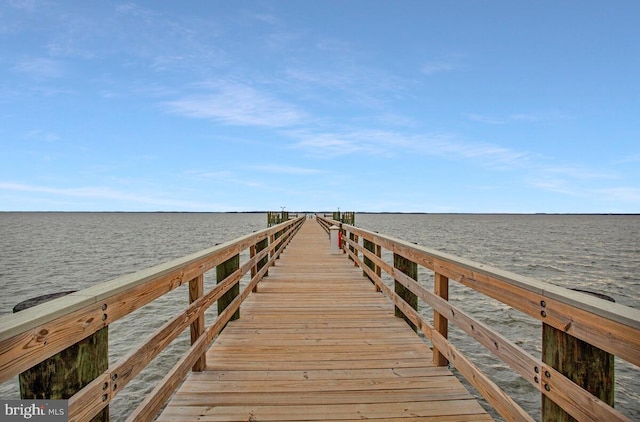 170 Harrier Way Unit 11, Chester, MD 21619 - dock area featuring a water view