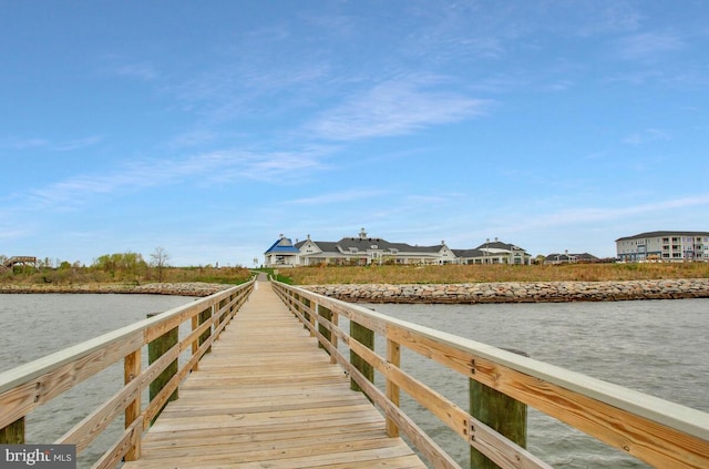 170 Harrier Way Unit 11, Chester, MD 21619 - dock area with a water view