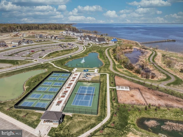 170 Harrier Way Unit 11, Chester, MD 21619 - drone / aerial view with a water view