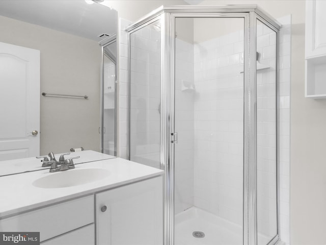 1909 Kenwood Ave Unit 303, Alexandria, VA 22302 - full bathroom with vanity and a stall shower