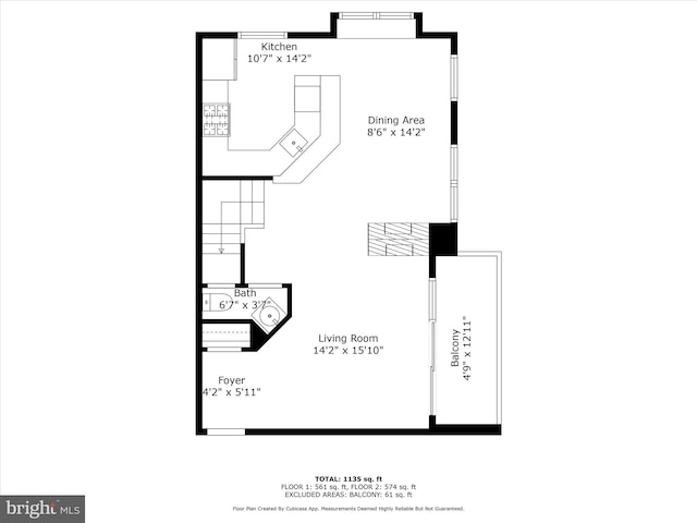 1909 Kenwood Ave Unit 303, Alexandria, VA 22302 - view of layout