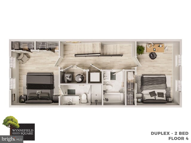 4078 Conshohocken Ave Unit A20, Philadelphia, PA 19131 - floor plan