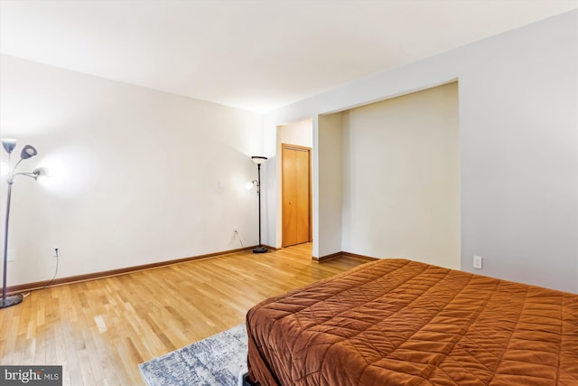 6364 Evangeline Ln, Alexandria, VA 22312 - bedroom with wood finished floors and baseboards