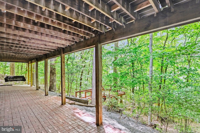 6364 Evangeline Ln, Alexandria, VA 22312 - view of patio