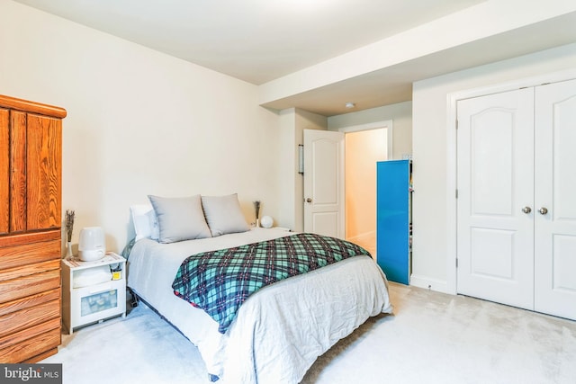 41430 Whimsical Ct, Leonardtown, MD 20650 - bedroom with light carpet and a closet