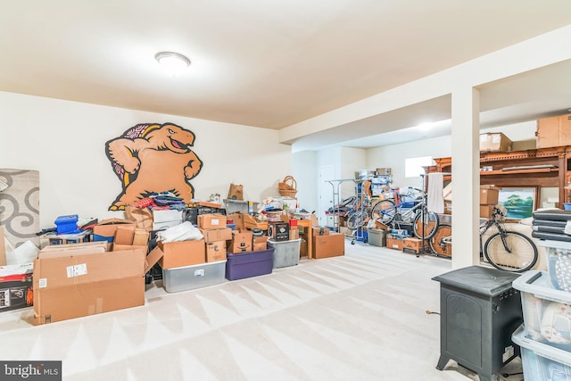 41430 Whimsical Ct, Leonardtown, MD 20650 - below grade area featuring carpet flooring