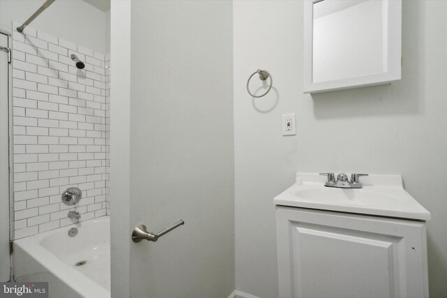 5449 Race St, Philadelphia, PA 19139 - bathroom featuring vanity and tub / shower combination