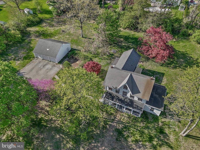 aerial view