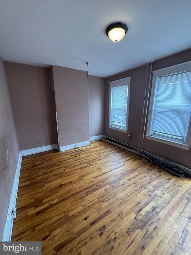1230adams Adams, Philadelphia, PA 19124 - unfurnished room featuring wood-type flooring and baseboards