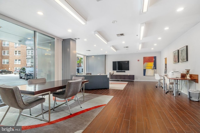 3883 Connecticut Ave NW Unit 909, Washington, DC 20008 - dining space with wood finished floors and baseboards