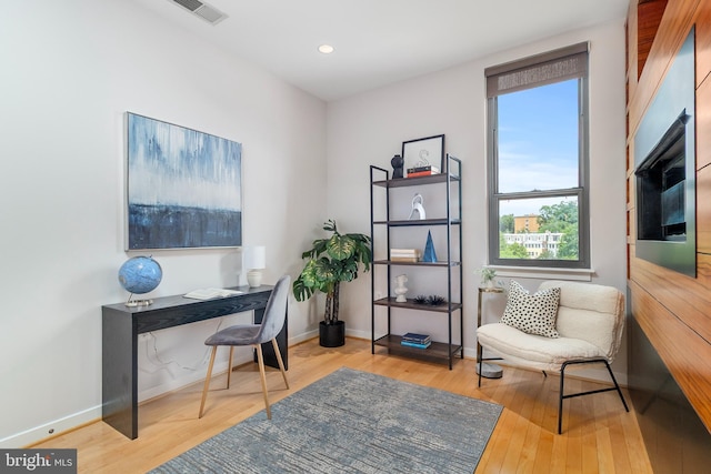 3883 Connecticut Ave NW Unit 909, Washington, DC 20008 - office space featuring wood finished floors, recessed lighting, and baseboards