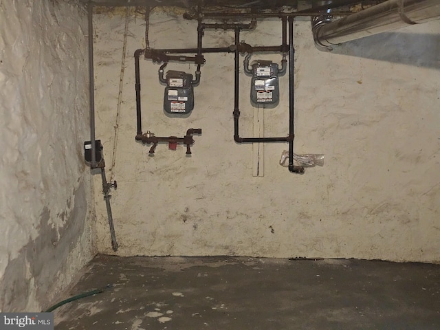 view of utility room