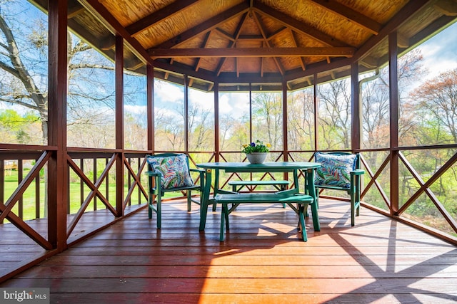 10 Fullview Ct, Gaithersburg, MD 20878 - sunroom / solarium featuring a wealth of natural light