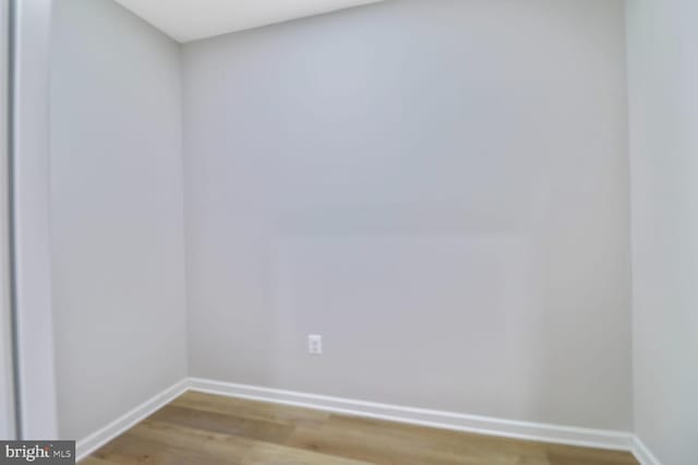 1820 Aiken St, Baltimore, MD 21213 - unfurnished room featuring baseboards and wood finished floors