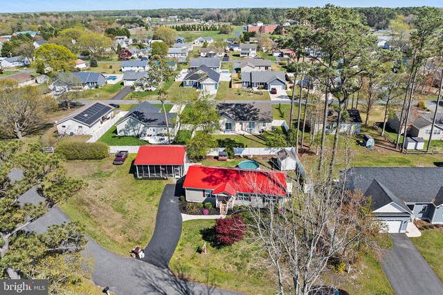 129 Prince Georges Dr, Dagsboro, DE 19939 - birds eye view of property featuring a residential view
