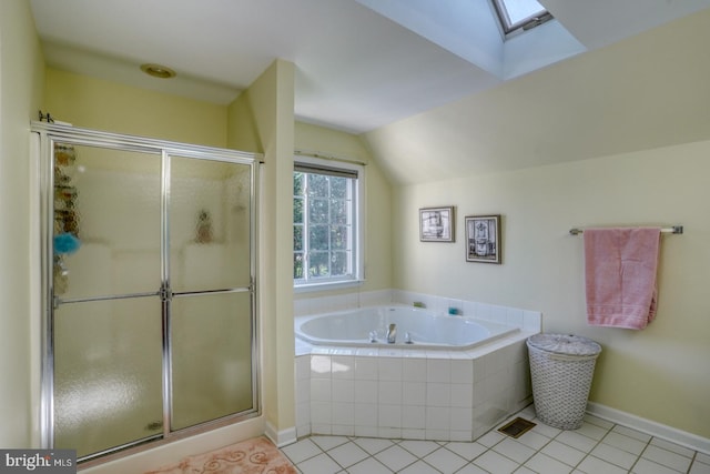 113 Anna Ct, Middletown, DE 19709 - full bath featuring tile patterned flooring, a stall shower, and a bath