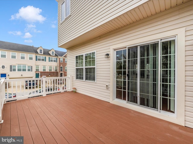 view of deck