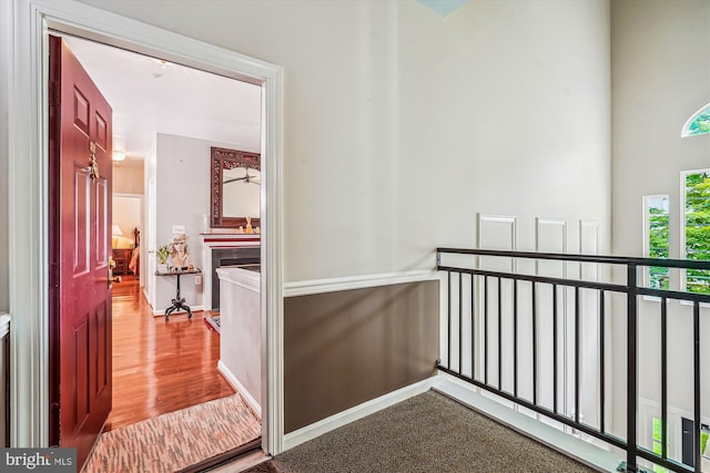 4129 Fountainside Ln Unit 202, Fairfax, VA 22030 - corridor with wood finished floors