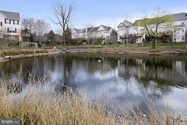 4129 Fountainside Ln Unit 202, Fairfax, VA 22030 - water view featuring nearby suburban area