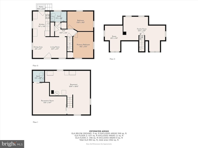 113 Spring St, Media, PA 19063 - floor plan / room layout