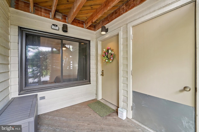 view of property entrance