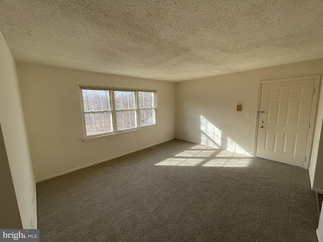 100 Park Blvd Unit 17D, Cherry Hill, NJ 08034 - carpeted empty room with a textured ceiling and baseboards