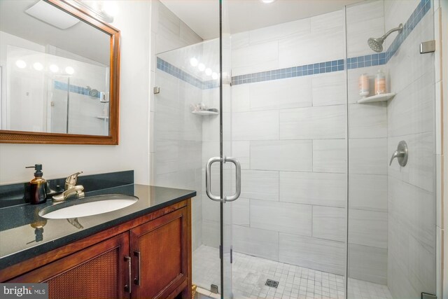 3 Casino Ct, Silver Spring, MD 20906 - bathroom featuring a shower stall and vanity