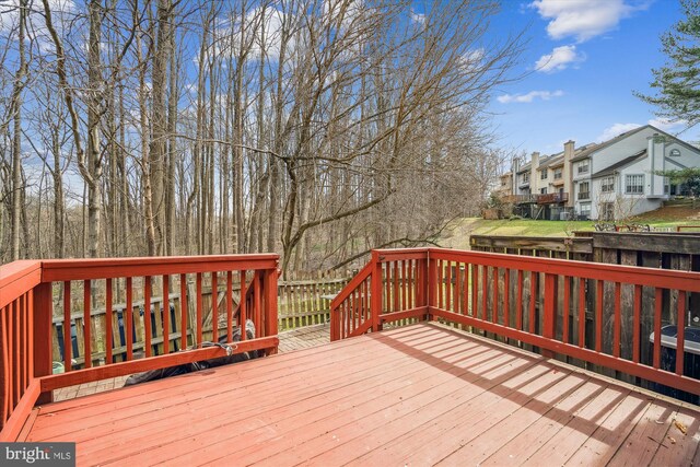 3 Casino Ct, Silver Spring, MD 20906 - deck with a residential view