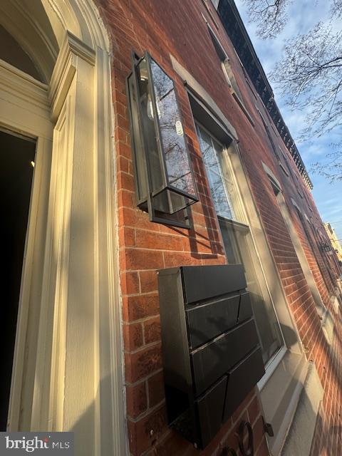 1809 Christian St, Philadelphia, PA 19146 - view of property exterior featuring brick siding