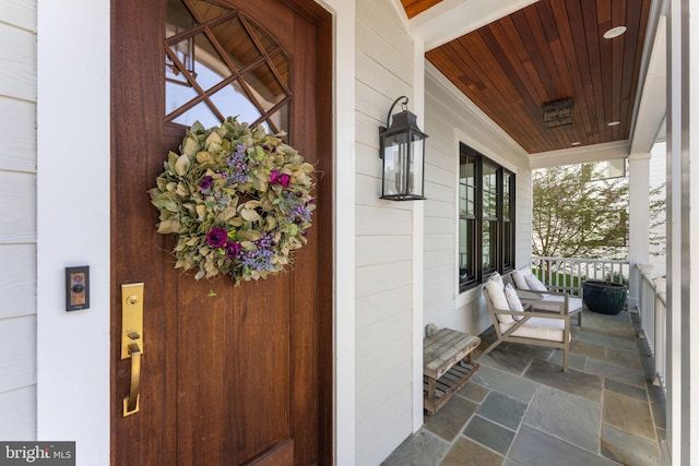 4777 33rd St N, Arlington, VA 22207 - entrance to property featuring covered porch