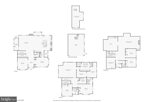 4777 33rd St N, Arlington, VA 22207 - view of layout