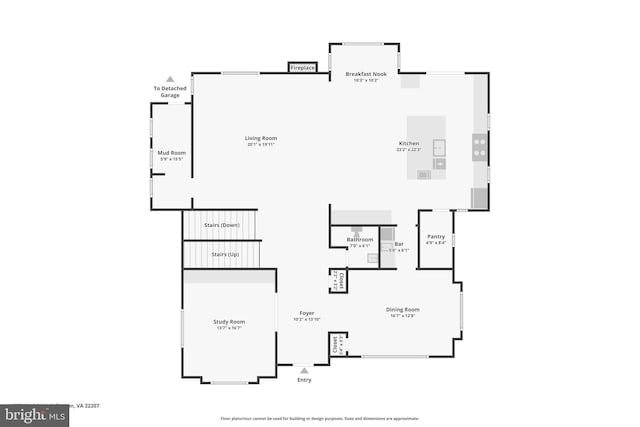 4777 33rd St N, Arlington, VA 22207 - plan