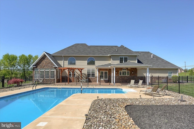 121 Rich Valley Rd, Mechanicsburg, PA 17050 - view of pool with a pergola, a fenced in pool, fence, and a patio area