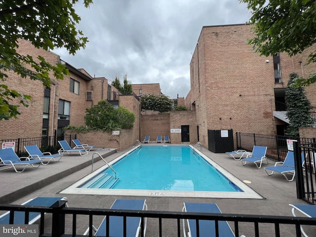 331 S 2nd St, Philadelphia, PA 19106 - pool with a patio and fence