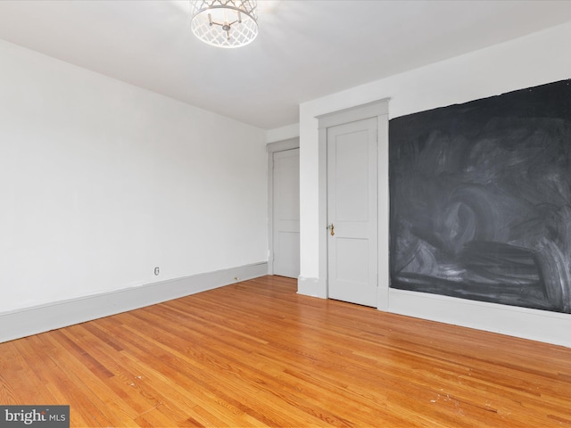 803 Berryville Ave, Winchester, VA 22601 - interior space with baseboards and light wood-style floors