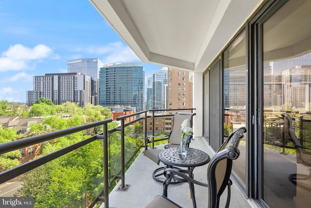 1530 Key Blvd Unit 528, Arlington, VA 22209 - balcony featuring a city view