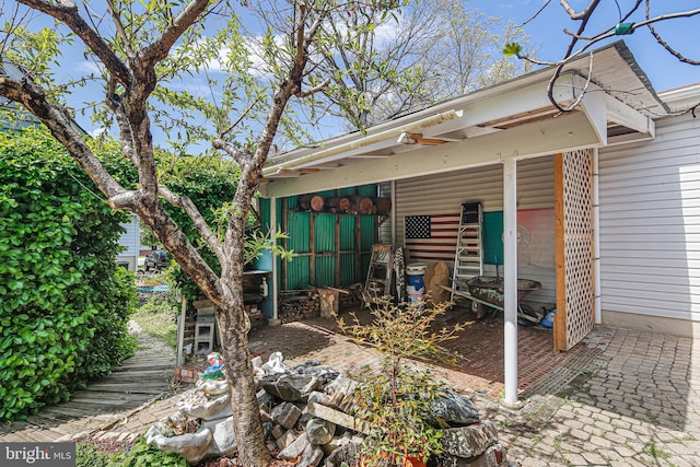 view of side of home