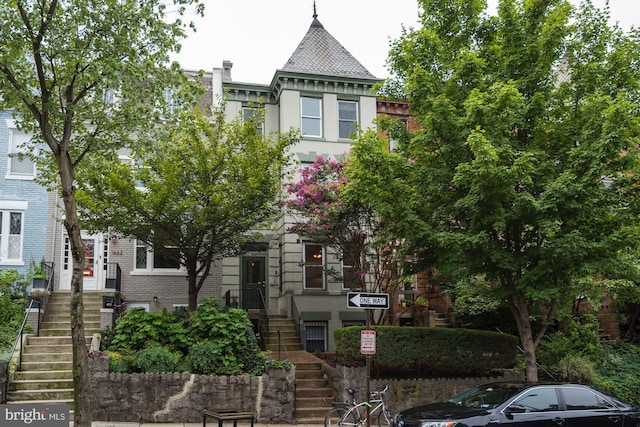 1674 Irving St NW, Washington, DC 20010 - view of front of property featuring brick siding and stairs
