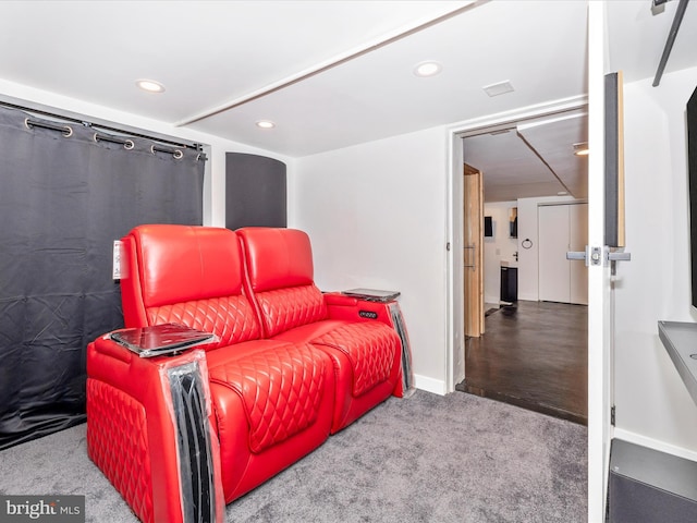 435S Market St, Frederick, MD 21701 - interior space with carpet floors, baseboards, and recessed lighting