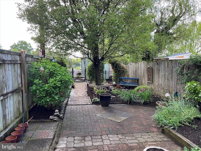 435S Market St, Frederick, MD 21701 - view of patio / terrace featuring a fenced backyard
