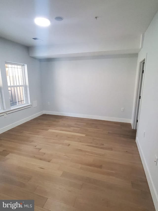 5100 Fitch St SE, Washington, DC 20019 - unfurnished room with light wood-style flooring and baseboards