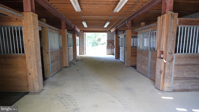 view of stable